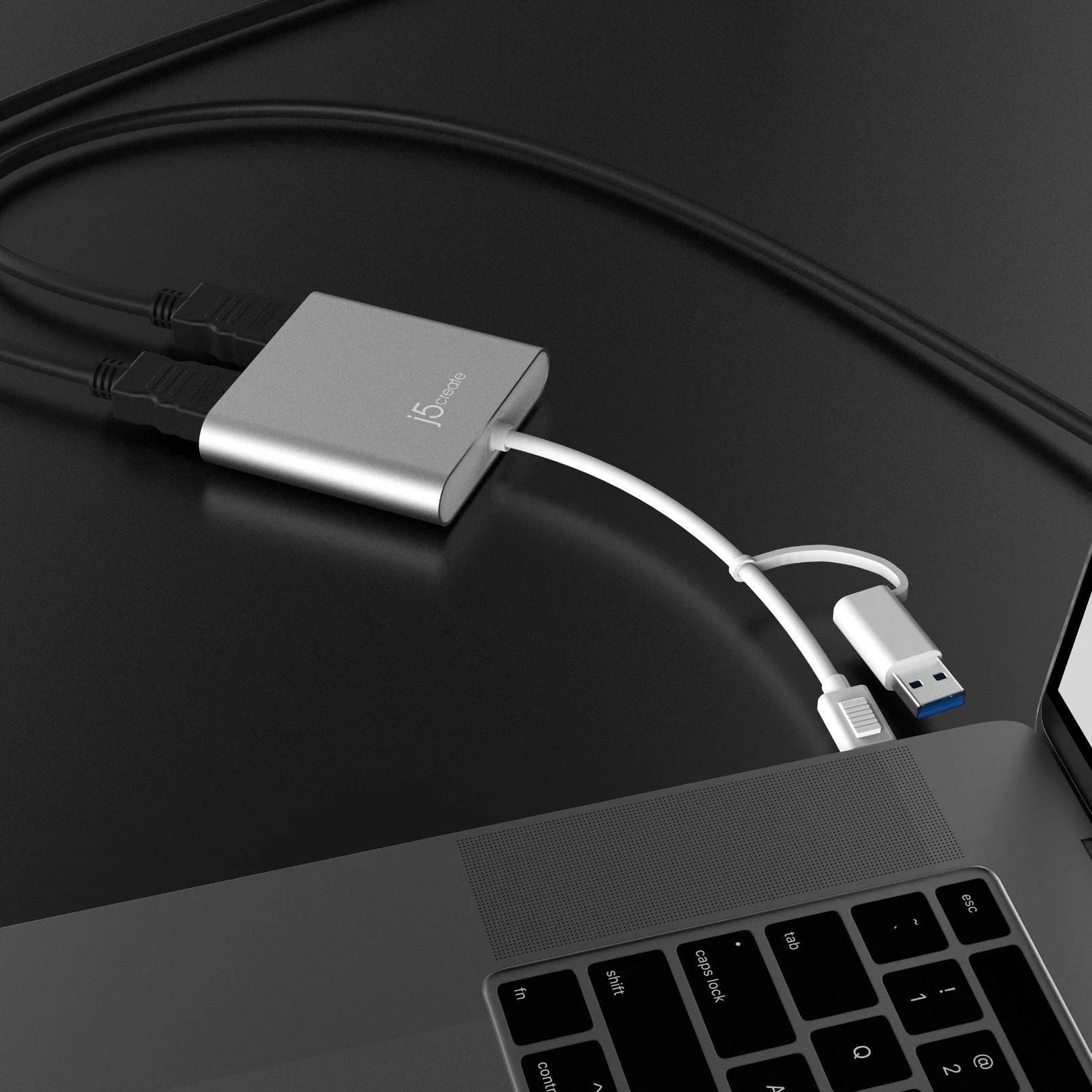JCA365 USB-C® to Dual HDMI™ Multi-Monitor Adapter - Image 6