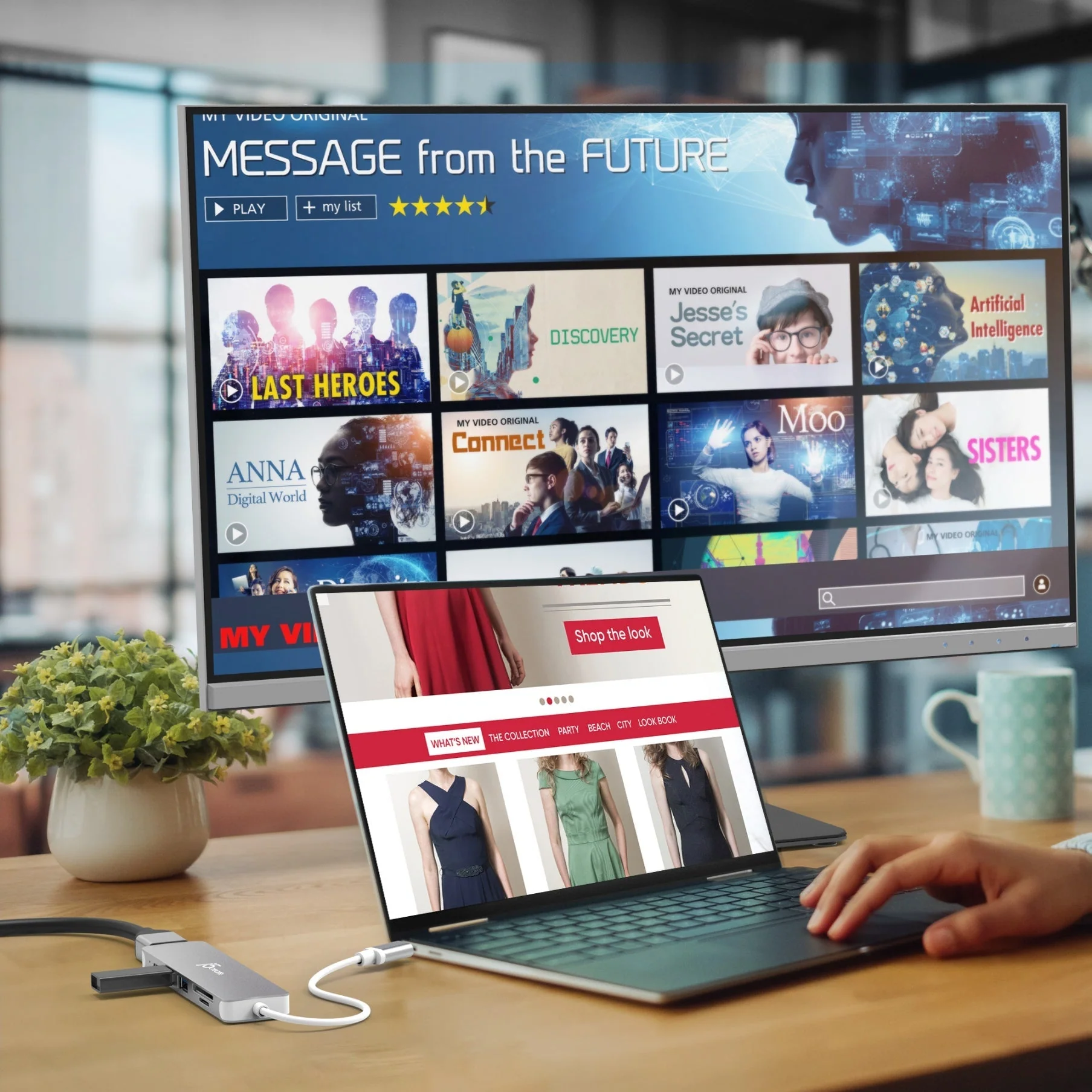 JCD353 USB-C® to 4K HDMI™ Multi-Port Hub - Image 8