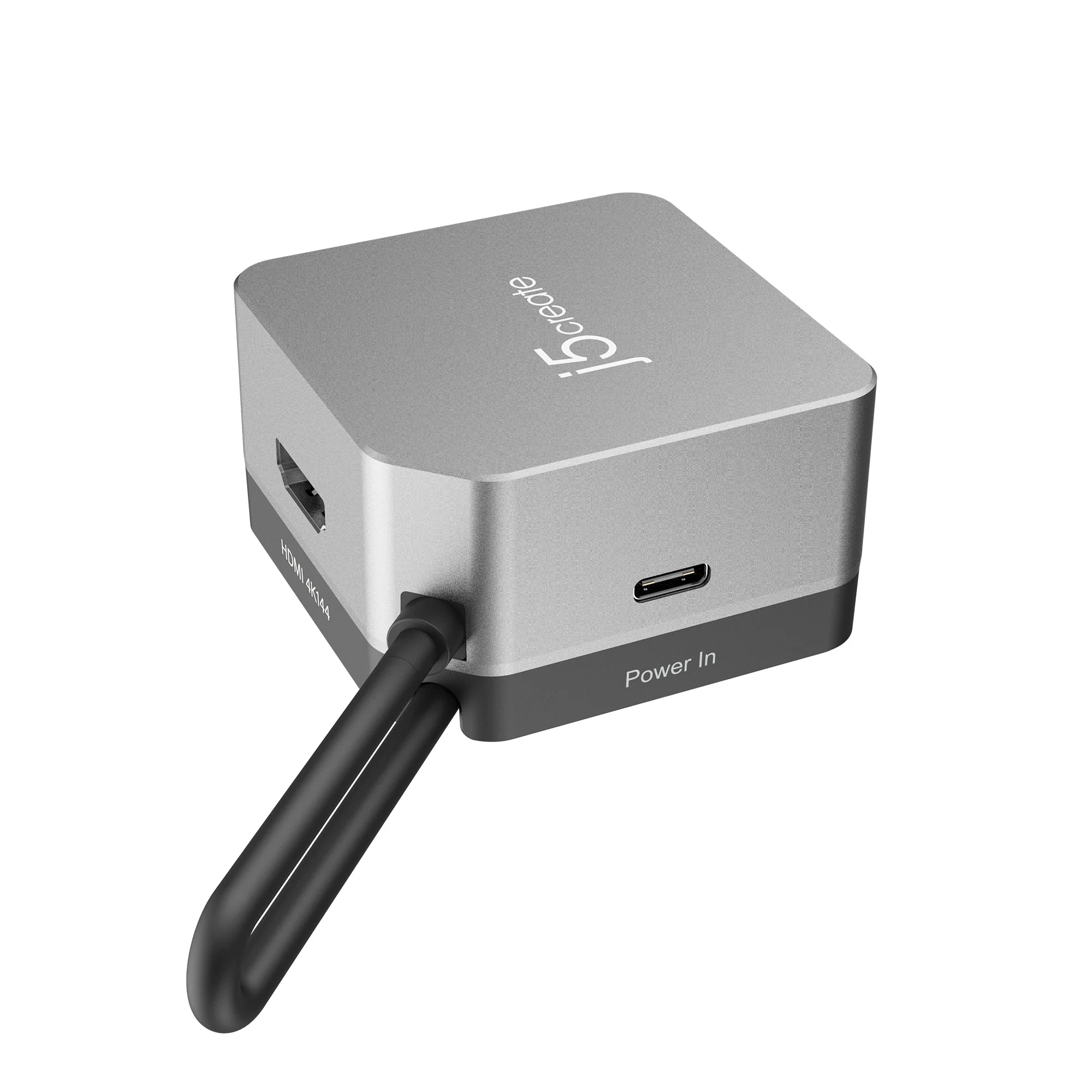JCD361 Flexible Ports USB-C® 4K144 HDMI™ Hub - Cube Plus 6 in 1 - Image 5