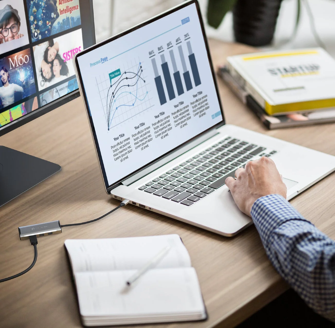 JCD392 4K60 Elite USB-C® 10Gbps Travel Dock - Image 12