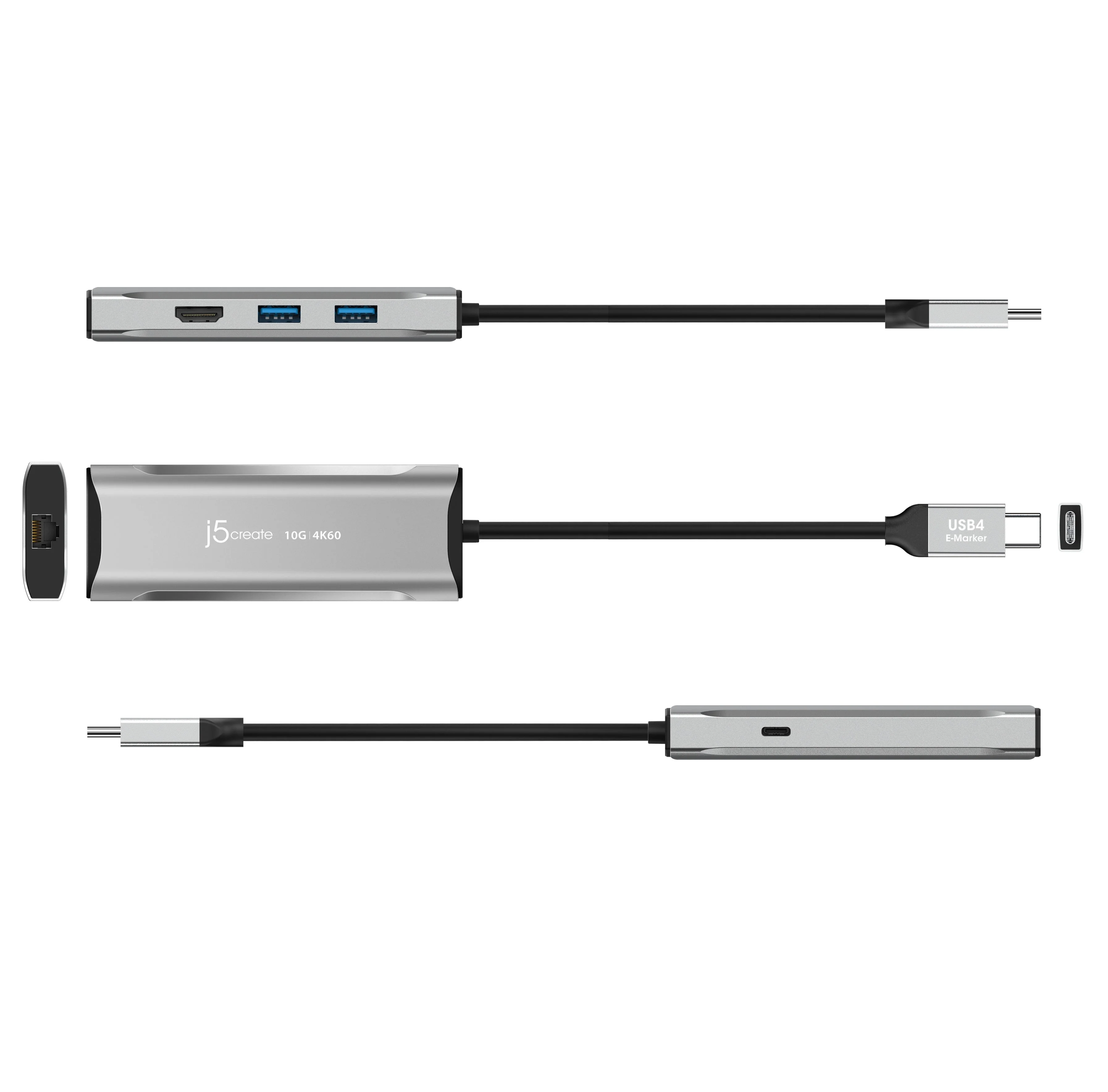 JCD392 4K60 Elite USB-C® 10Gbps Travel Dock - Image 6