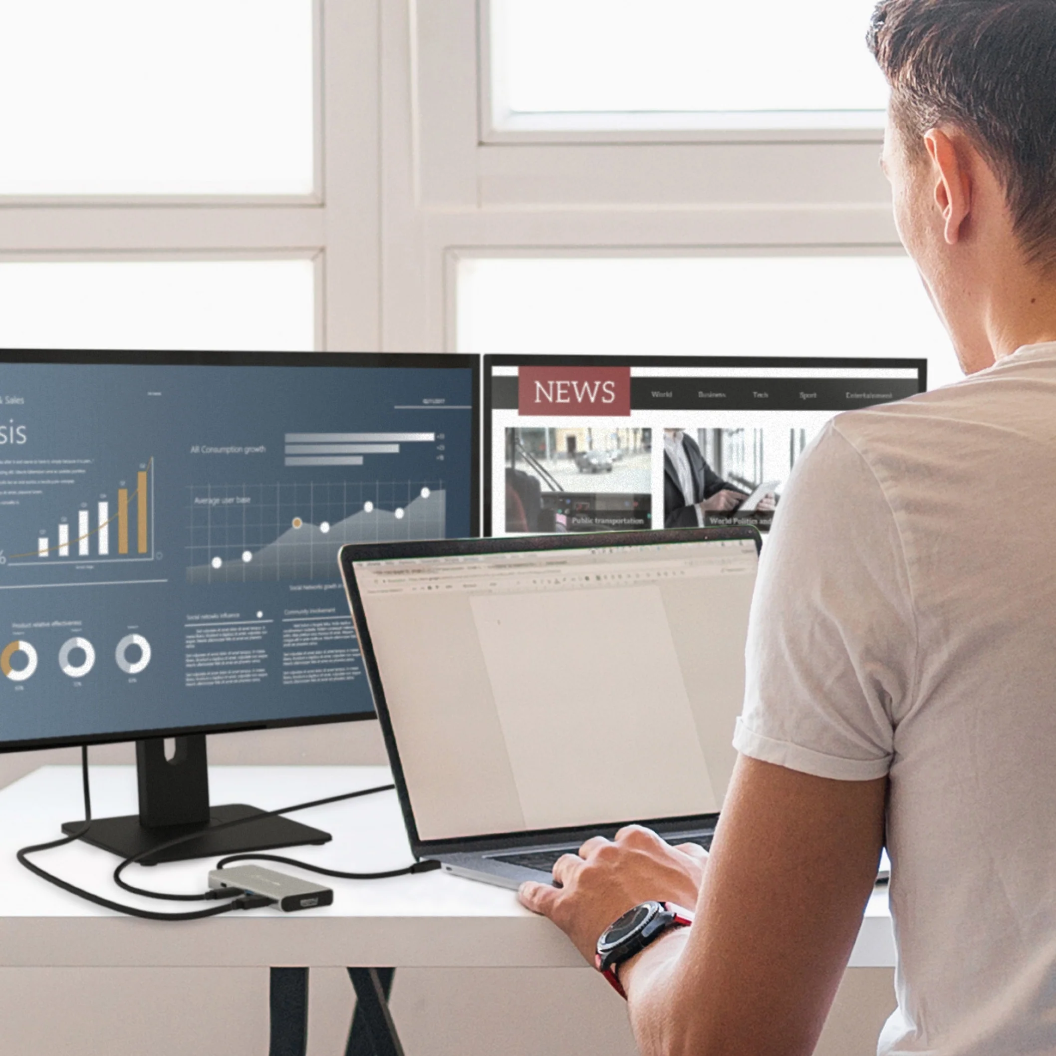 JCD401 USB4® Dual 4K Multi-Port Hub - Image 11