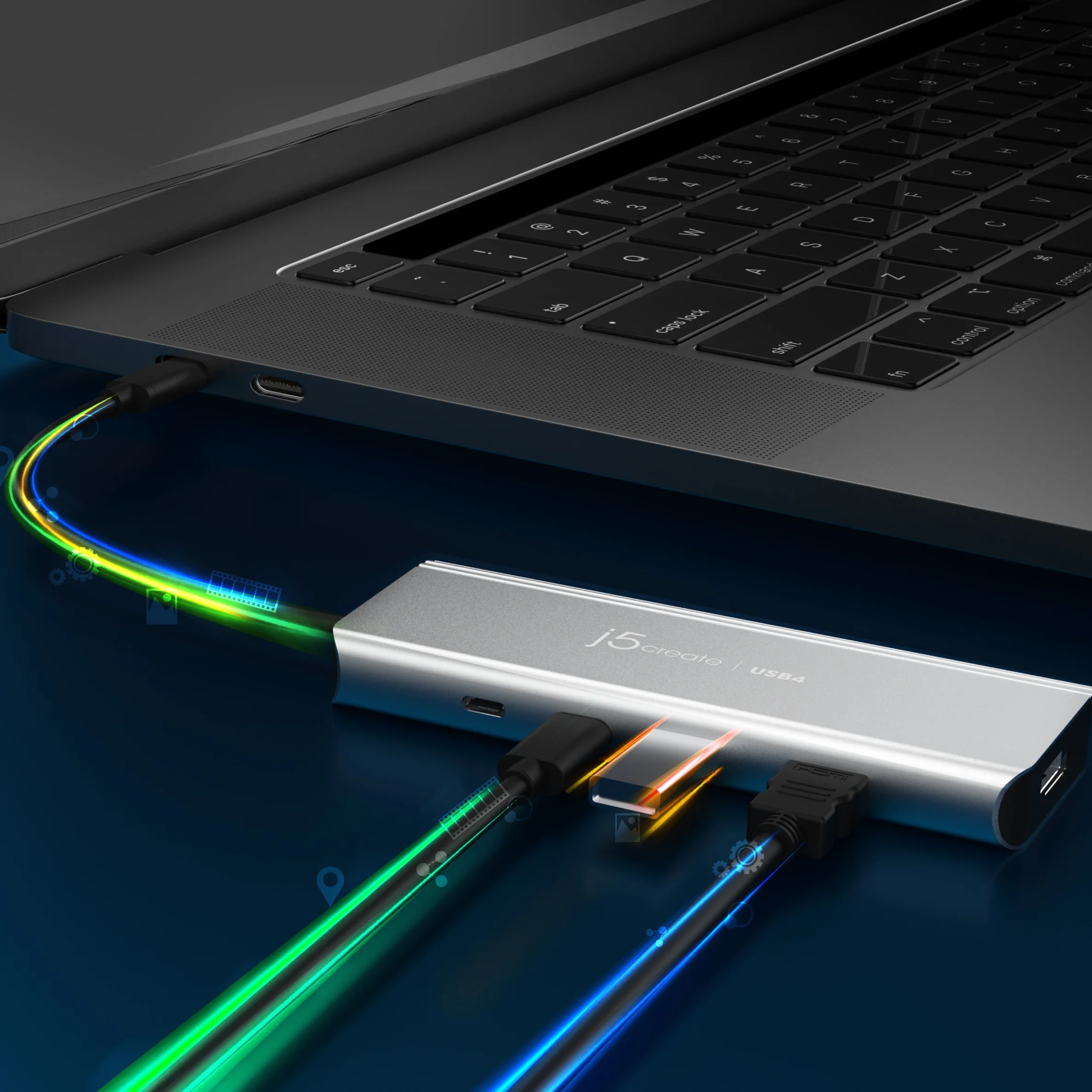 JCD401 USB4® Dual 4K Multi-Port Hub - Image 8