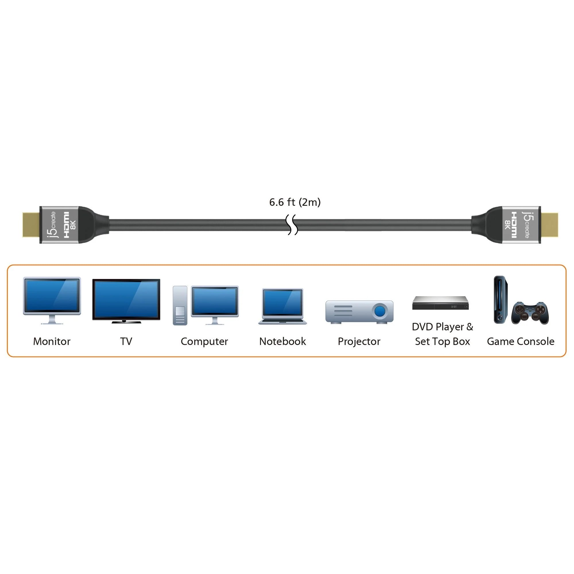 JDC53 Ultra High Speed HDMI®/™ Cable - Image 7