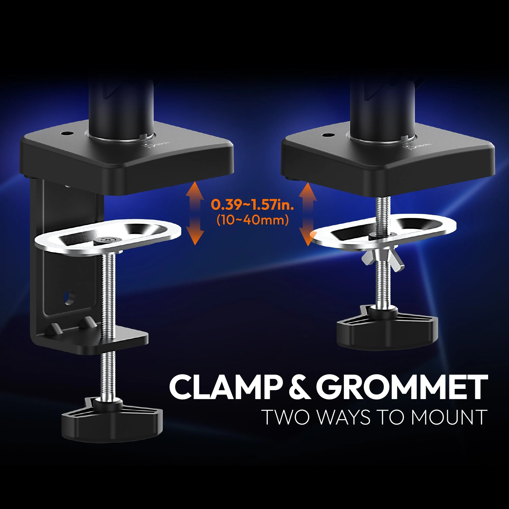 JTSA105 Ergonomic Monitor Mount - Image 9