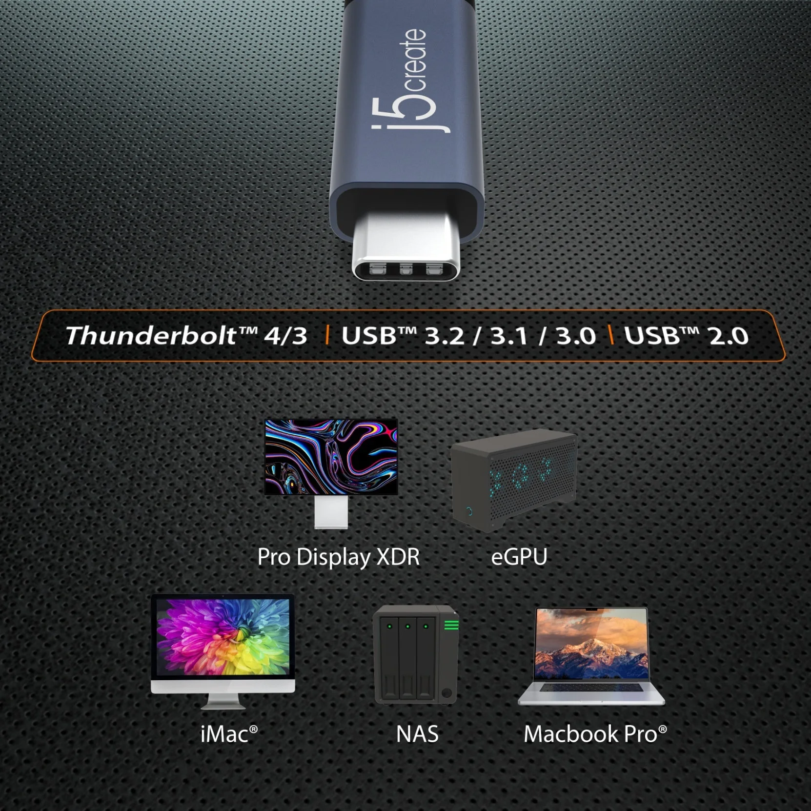 JUC29L08 USB 40Gbps 240W USB Type-C® Cable - Image 12