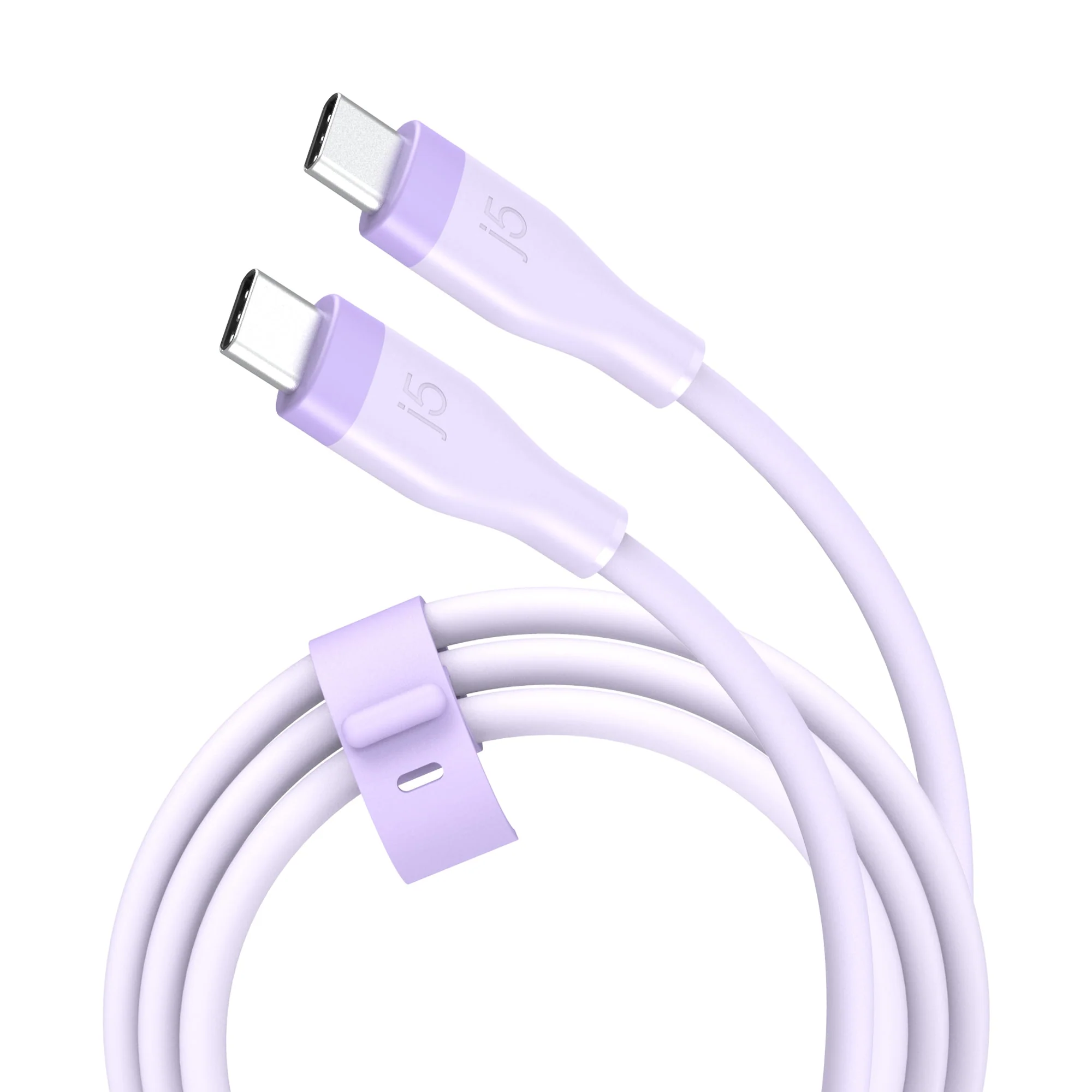 JUCX17 USB-C® 60W Liquid Silicone Fast Charging Cable - Image 3