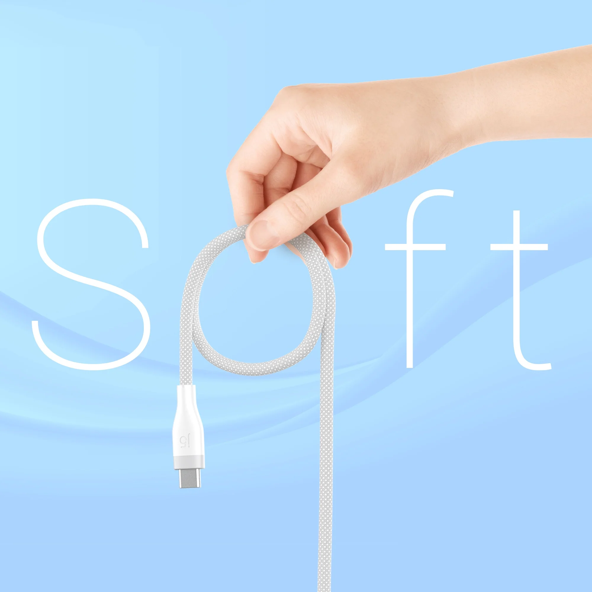 JUCX18L18 USB-C® 60W Ultra Soft Double-Braided Fast Charging Cable - Image 12