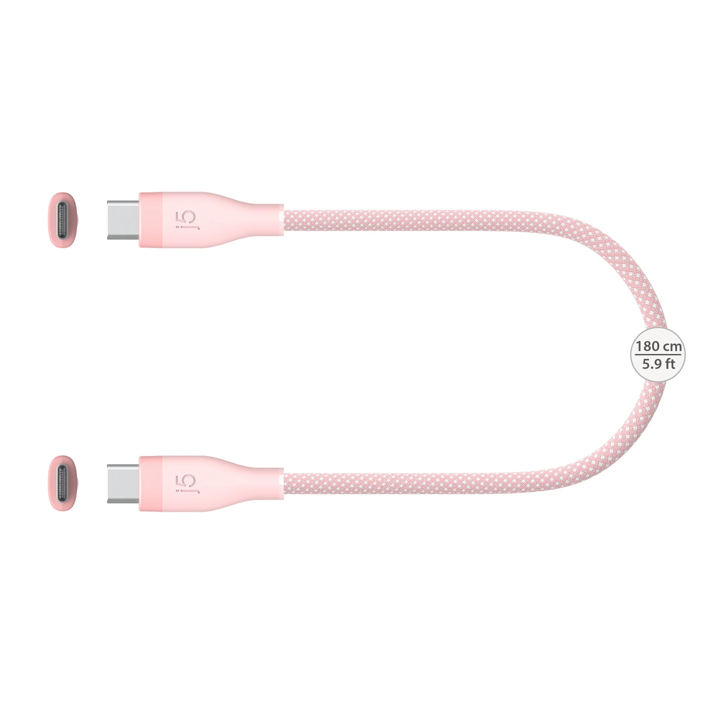 JUCX18L18 USB-C® 60W Ultra Soft Double-Braided Fast Charging Cable - Image 4
