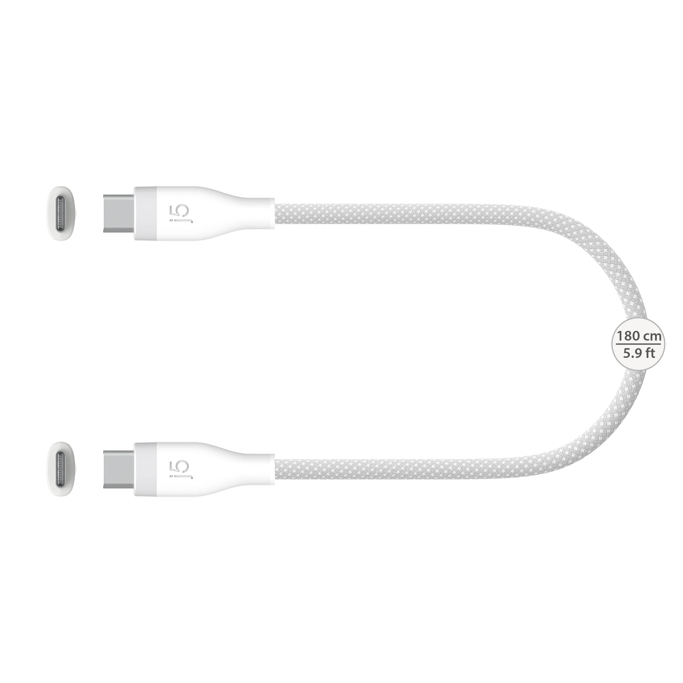 JUCX18L18 USB-C® 60W Ultra Soft Double-Braided Fast Charging Cable - Image 6