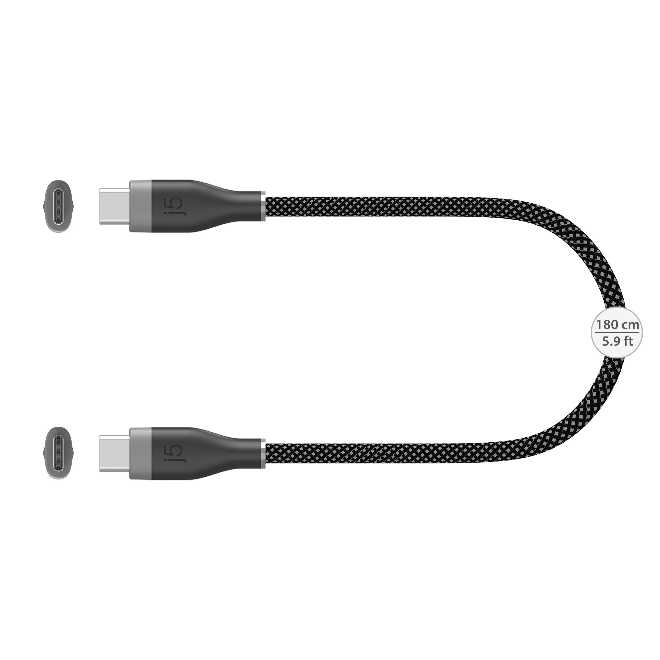JUCX18L18 USB-C® 60W Ultra Soft Double-Braided Fast Charging Cable - Image 8