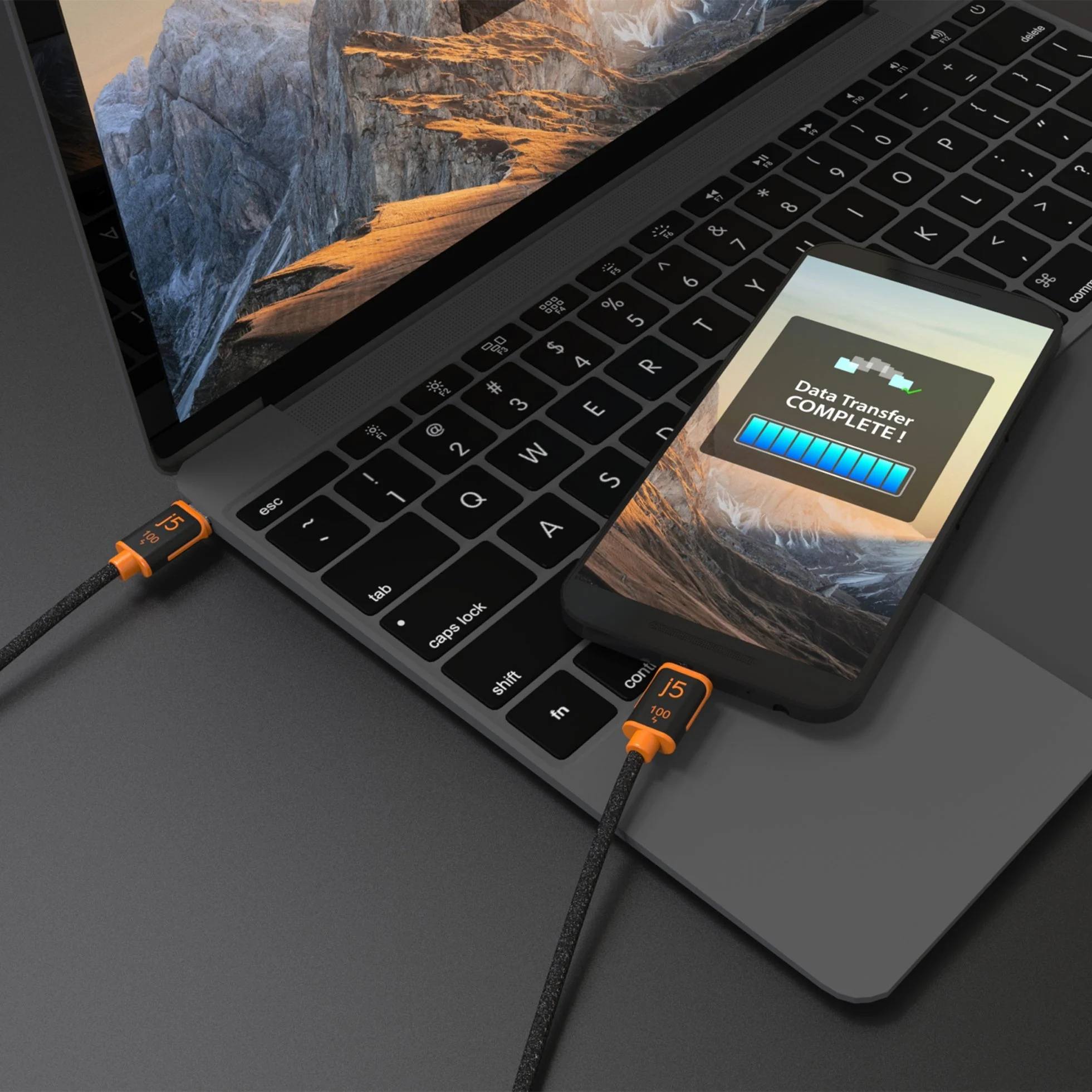 JUCX25L18 USB-C® 100W Sync & Charge Cable - Image 6