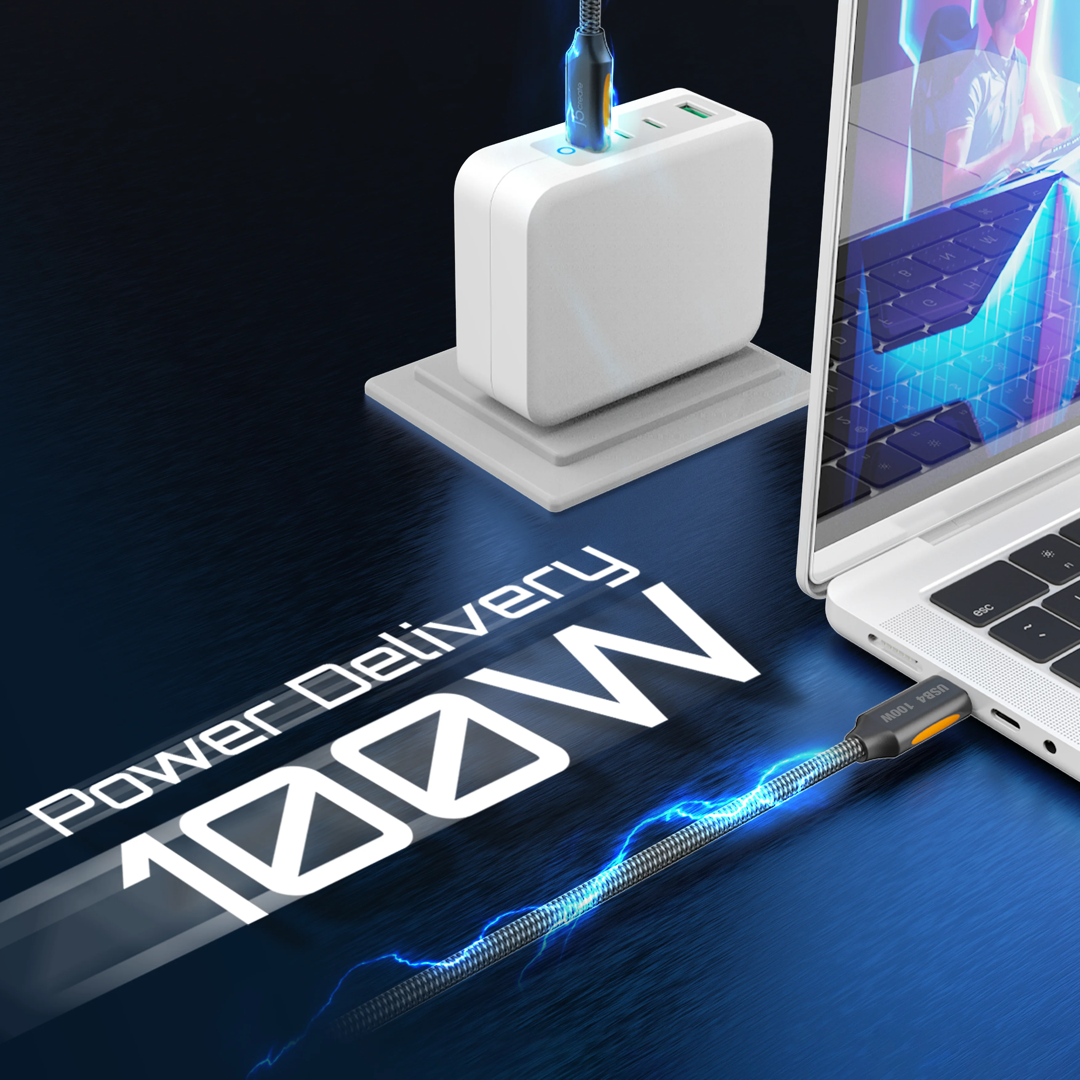 JUCX27L12 USB4® 40Gbps Full-Featured USB-C® Coaxial Cable - Image 9