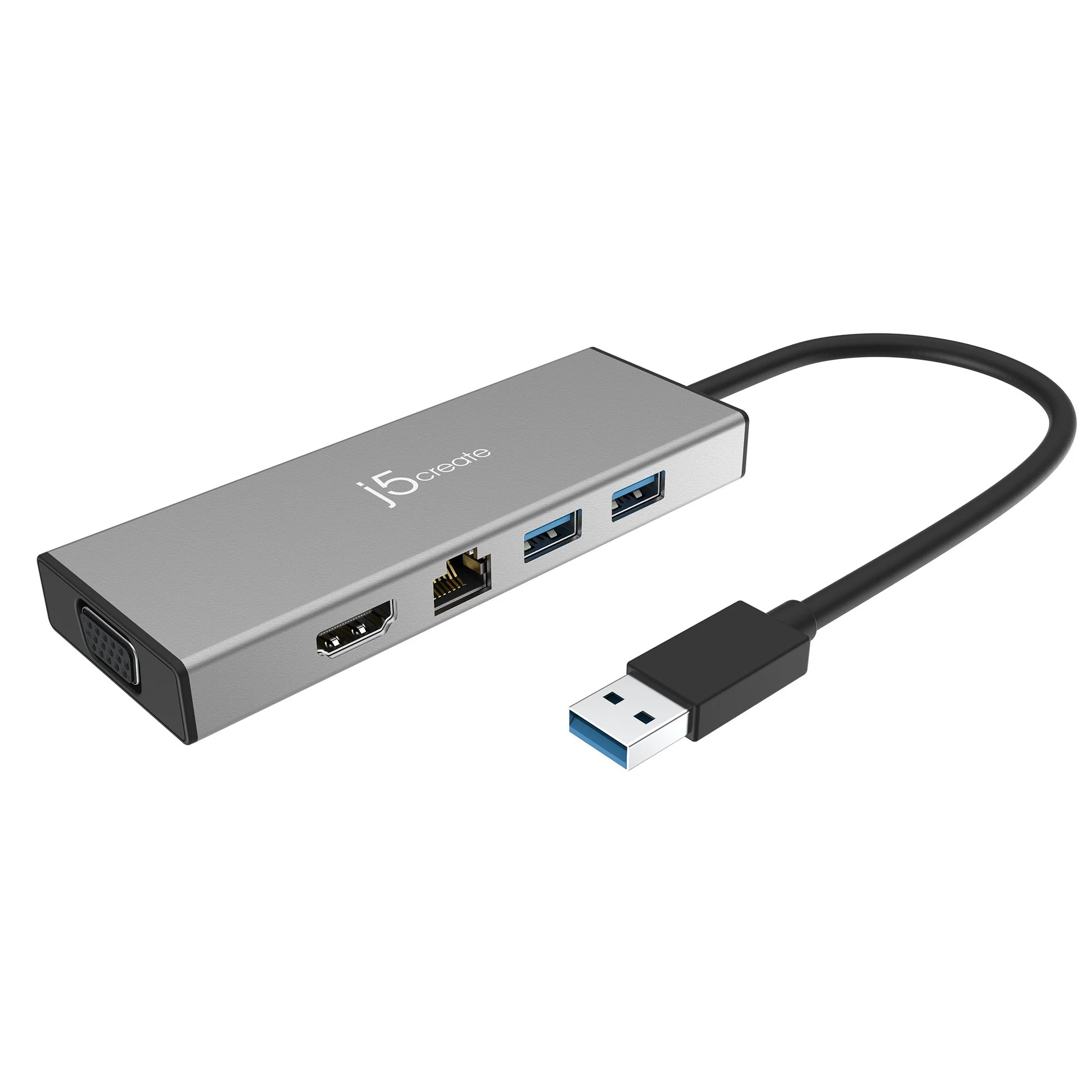 JUD323 USB™ 3.0 Mini Dock HDMI™ & VGA Dual Display / Gigabit Ethernet / USB™ HUB - Image 9