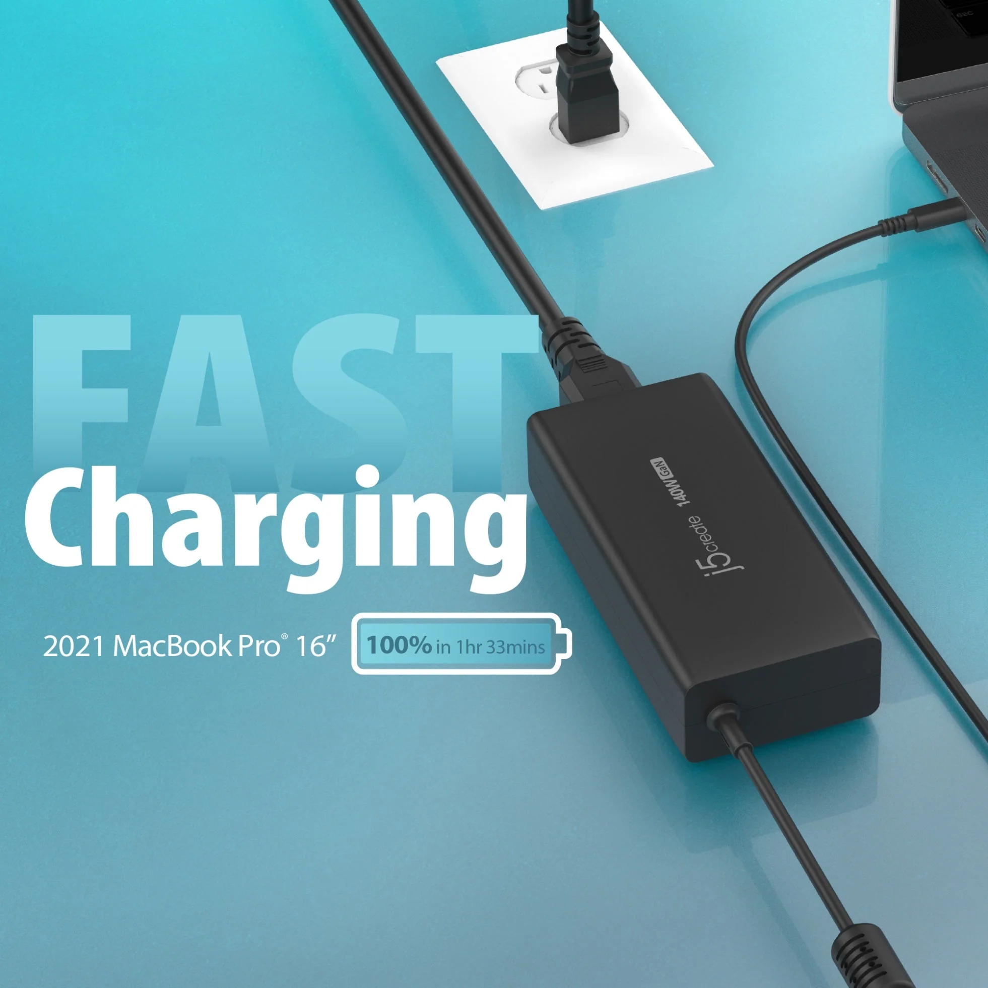 JUP17140 140W GaN PD 3.1 USB-C® Charger - Image 12