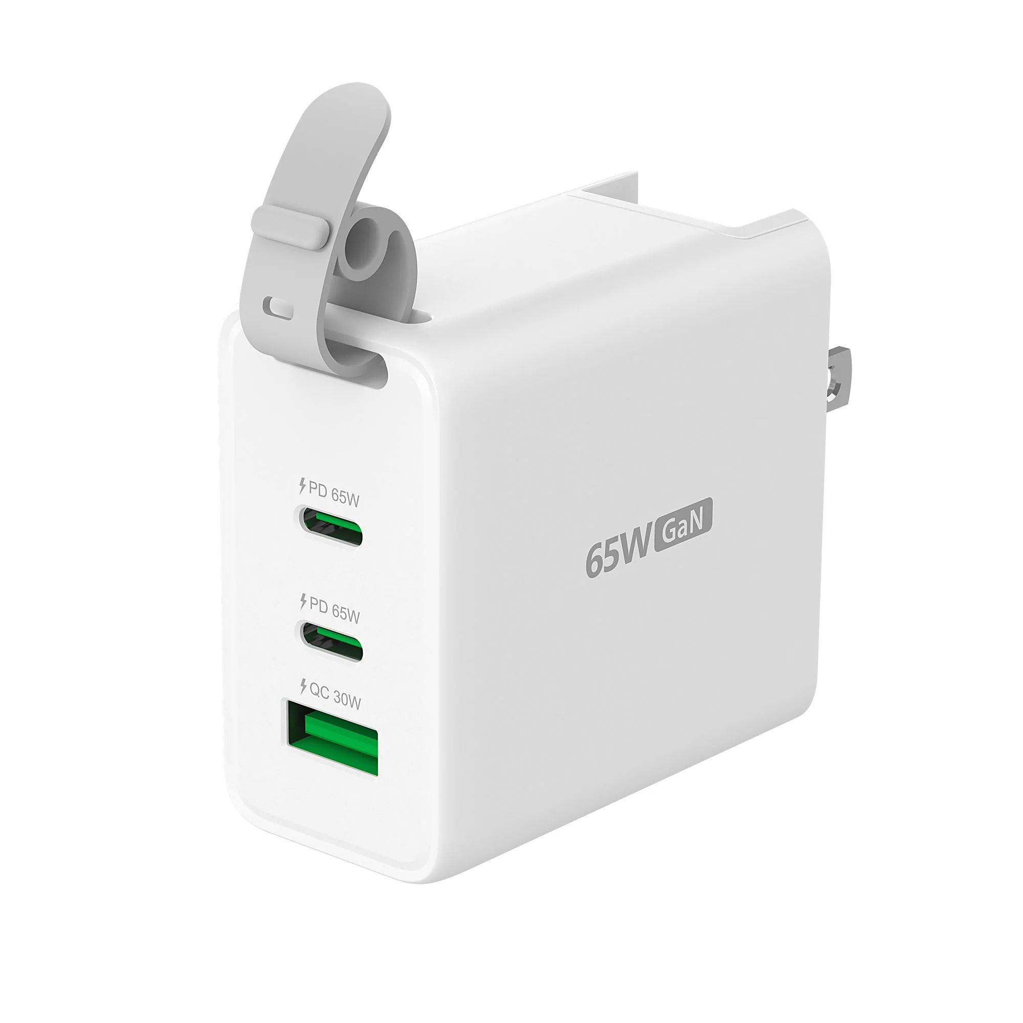 JUP3565C 65W GaN USB-C® 3-Port Travel Charger with a USB-C® cable - Image 5