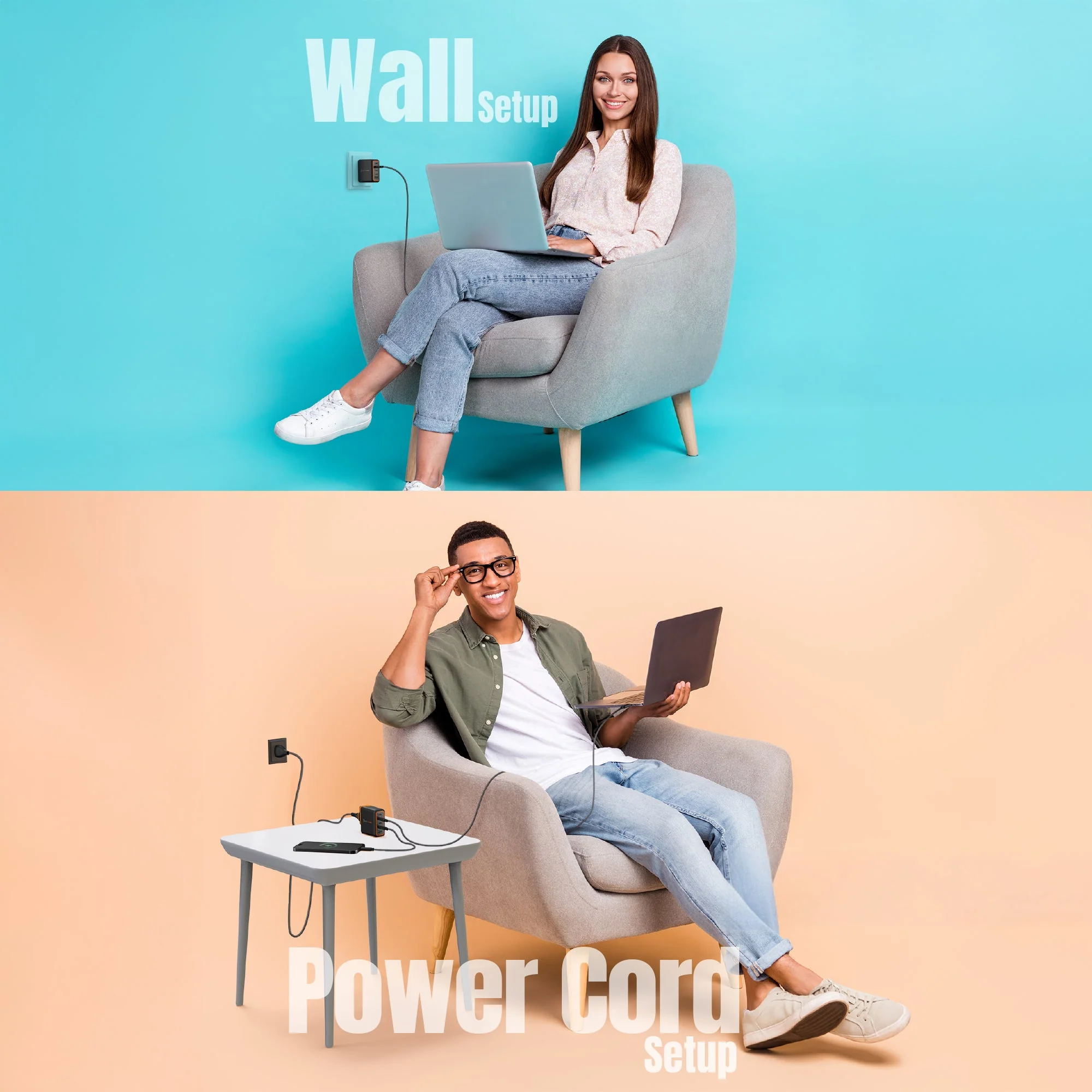 JUP57140 140W GaN PD3.1 USB-C® 5-Port Charger - Image 10