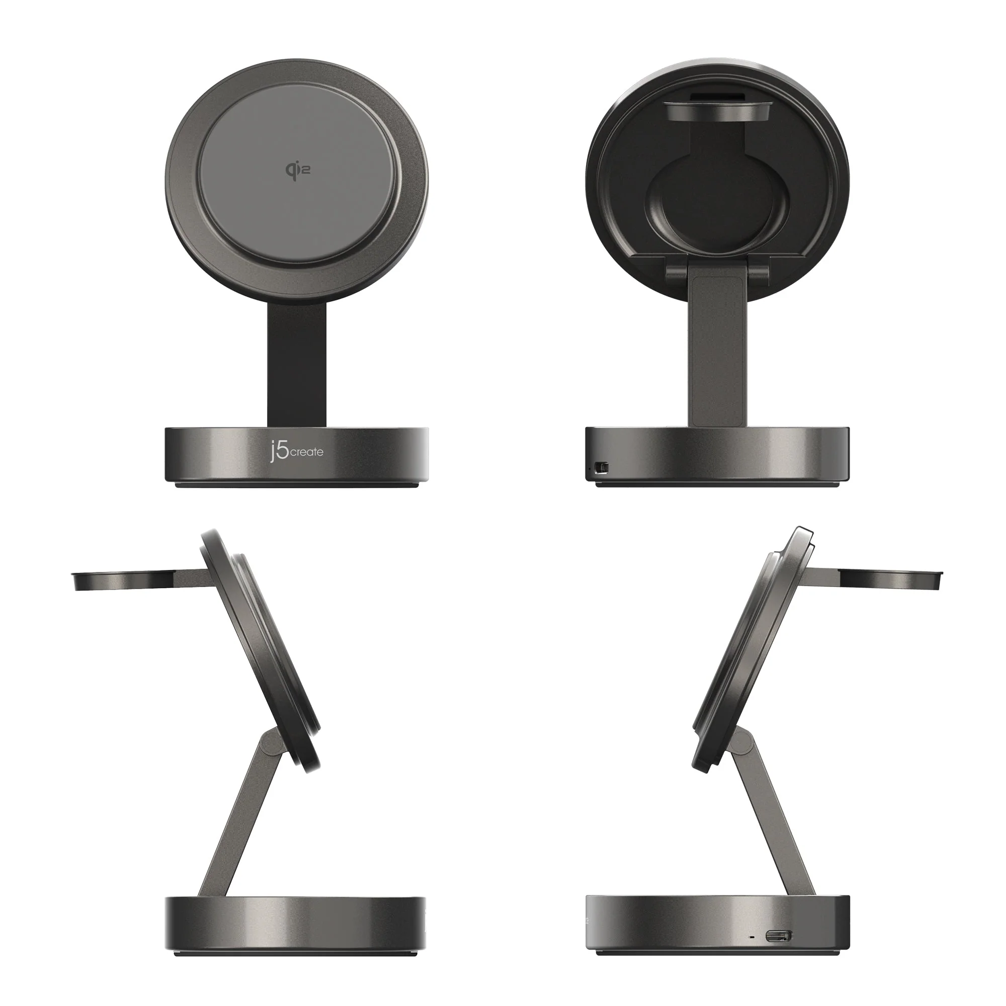 JUPW3515 Qi2™ 3-in-1 Magnetic Portable Wireless Charging Station - Image 5