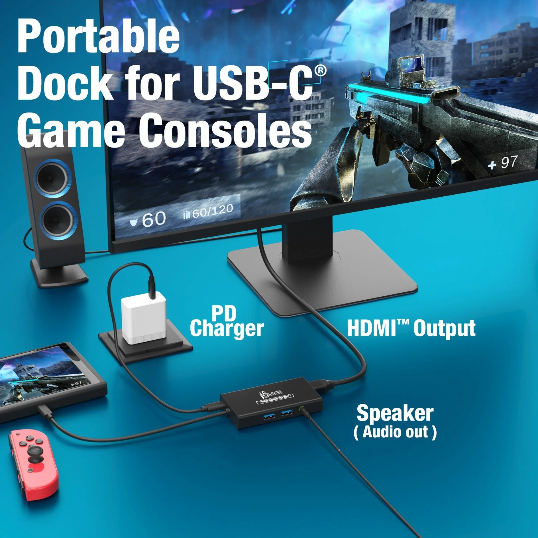 JVA01 Video Capture USB™ Hub - Image 6