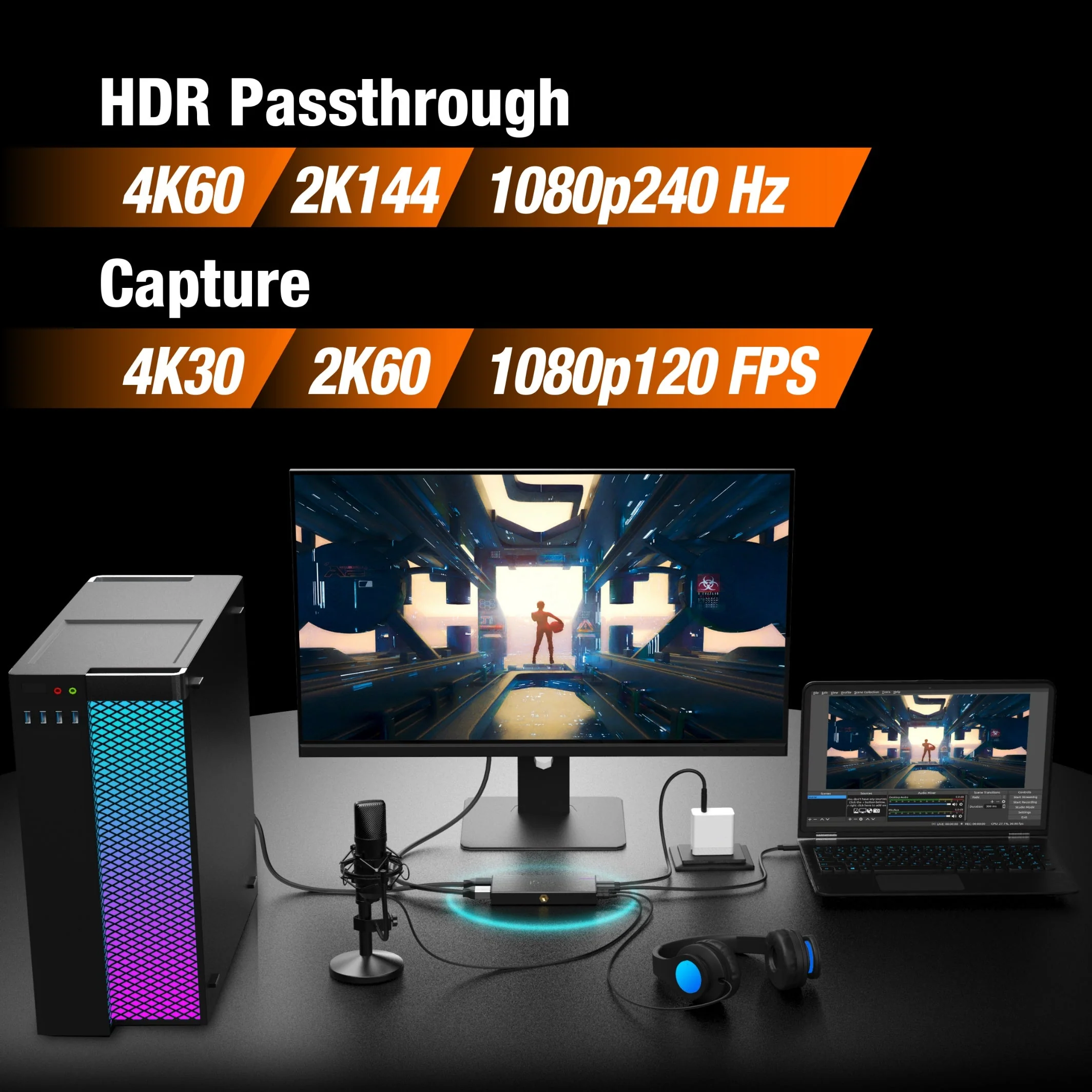 JVA14 4K Game Capture Station - Image 4