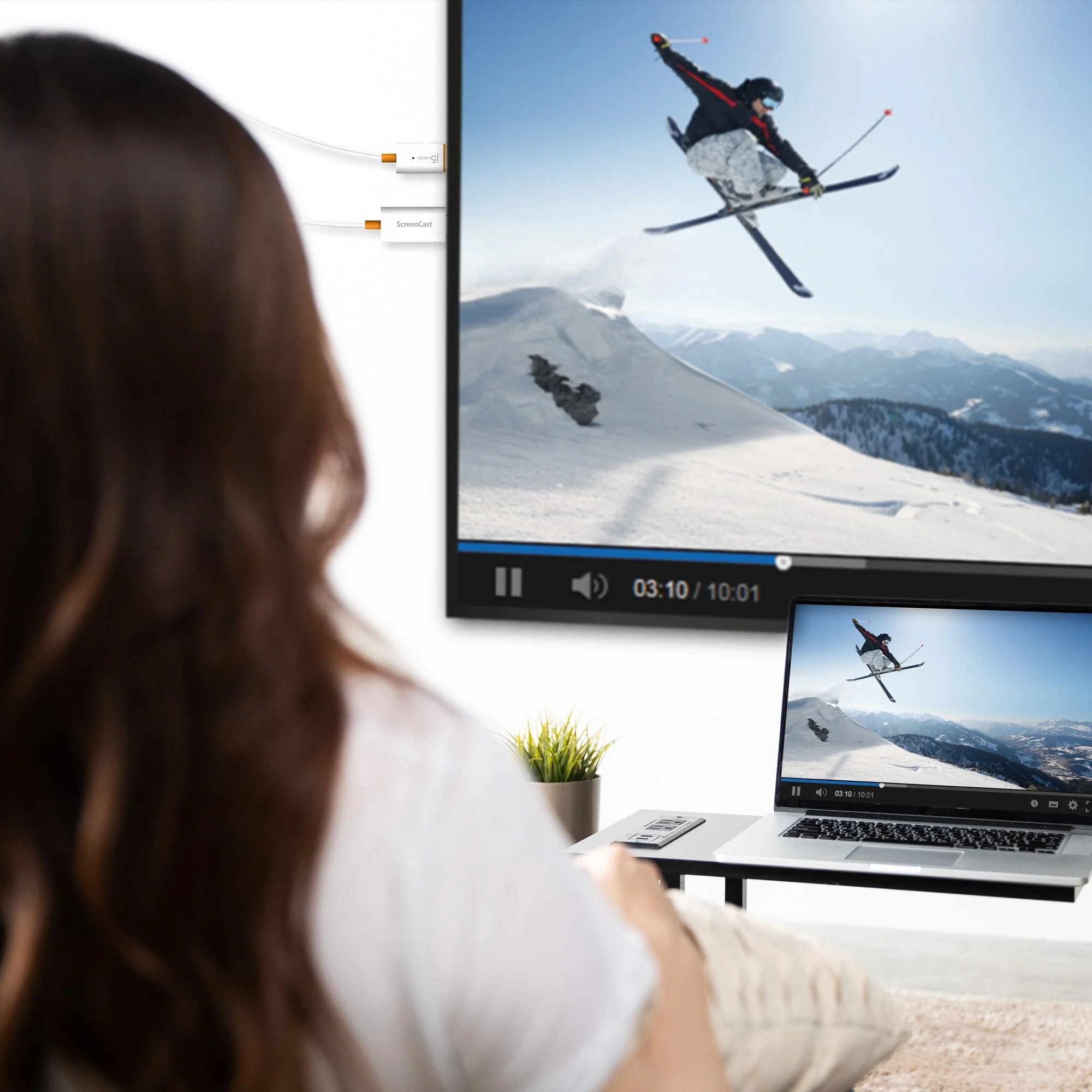 JVAW56 ScreenCast Wireless Display Adapter - Image 5