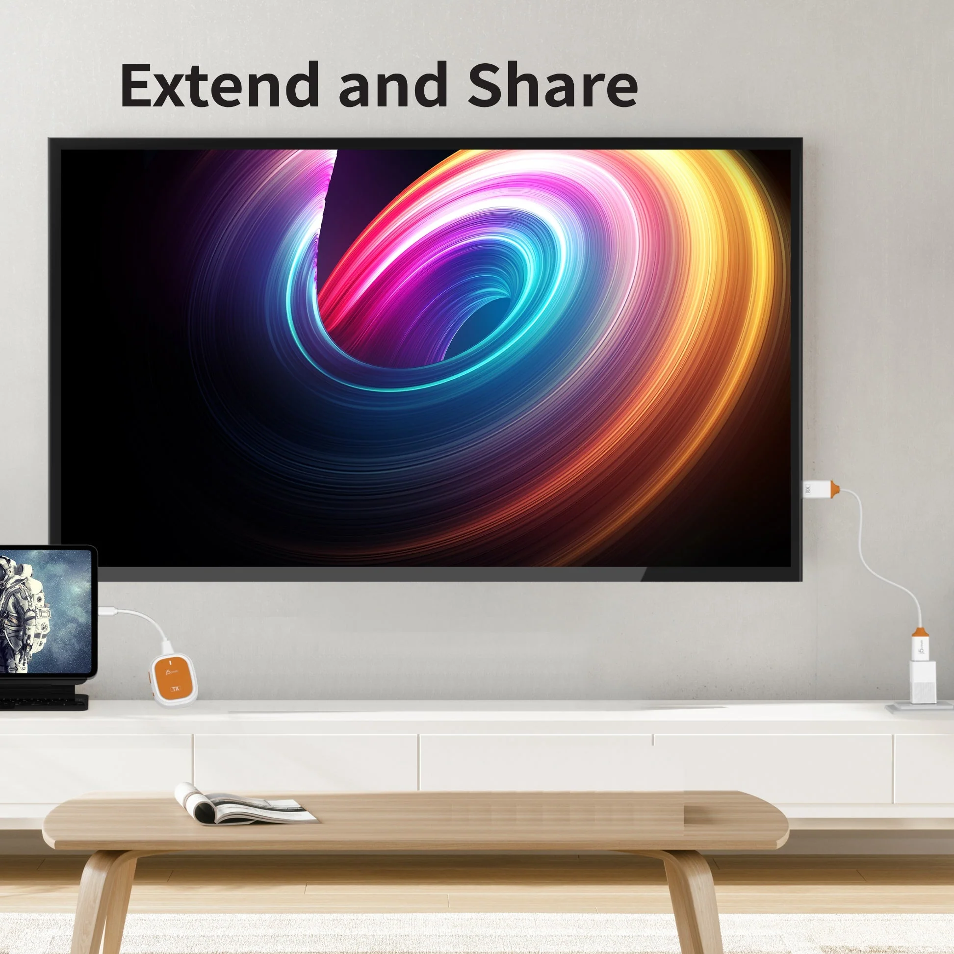 JVAW61 ScreenCast FHD USB-C® Wireless Display Extender - Image 10