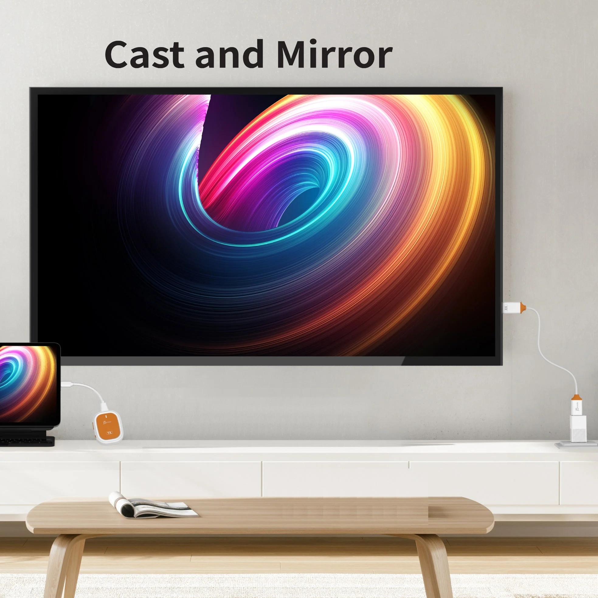 JVAW61 ScreenCast FHD USB-C® Wireless Display Extender - Image 9