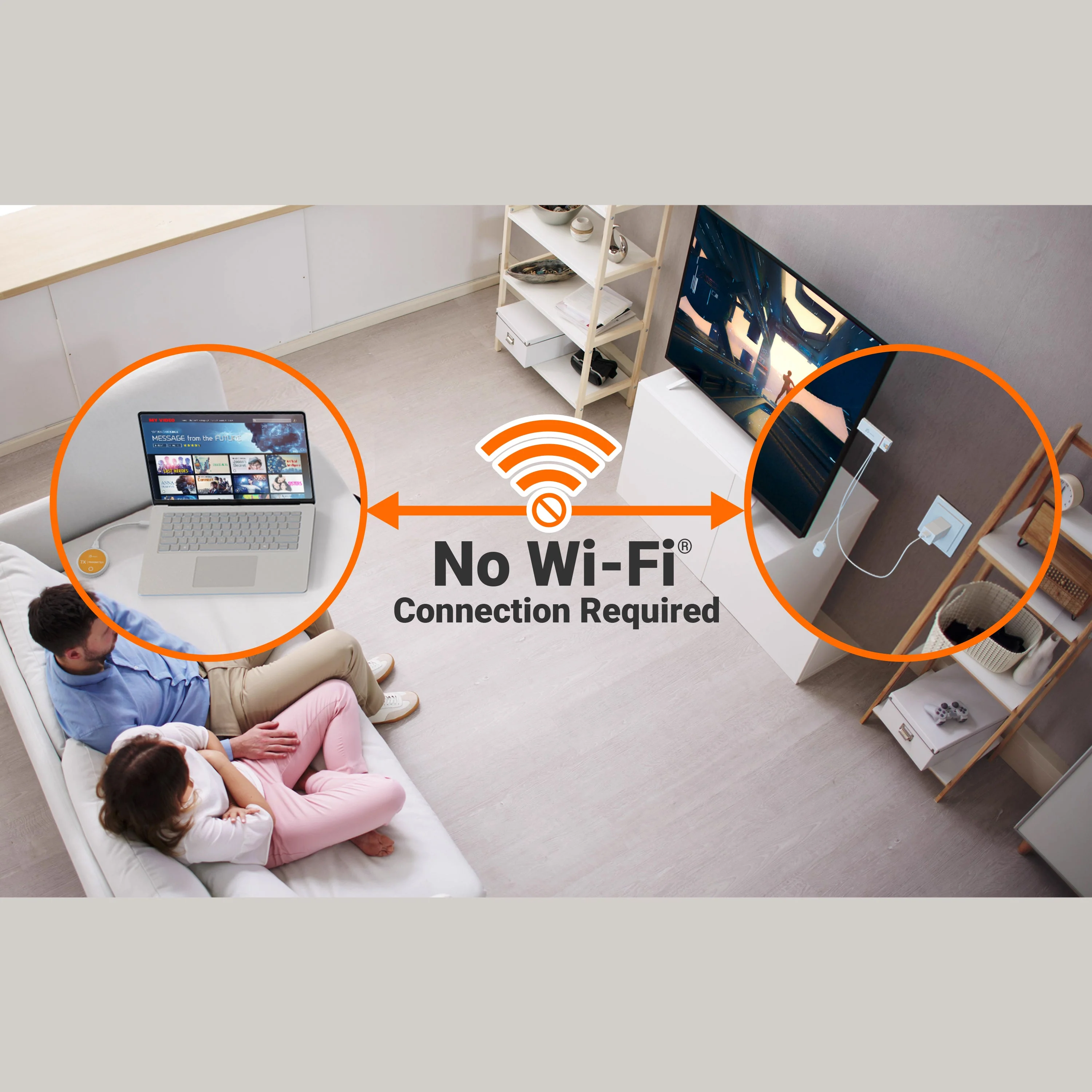 JVAW62T76MAX ScreenCast USB-C® Wireless Display Extender (with Antenna) - Image 11