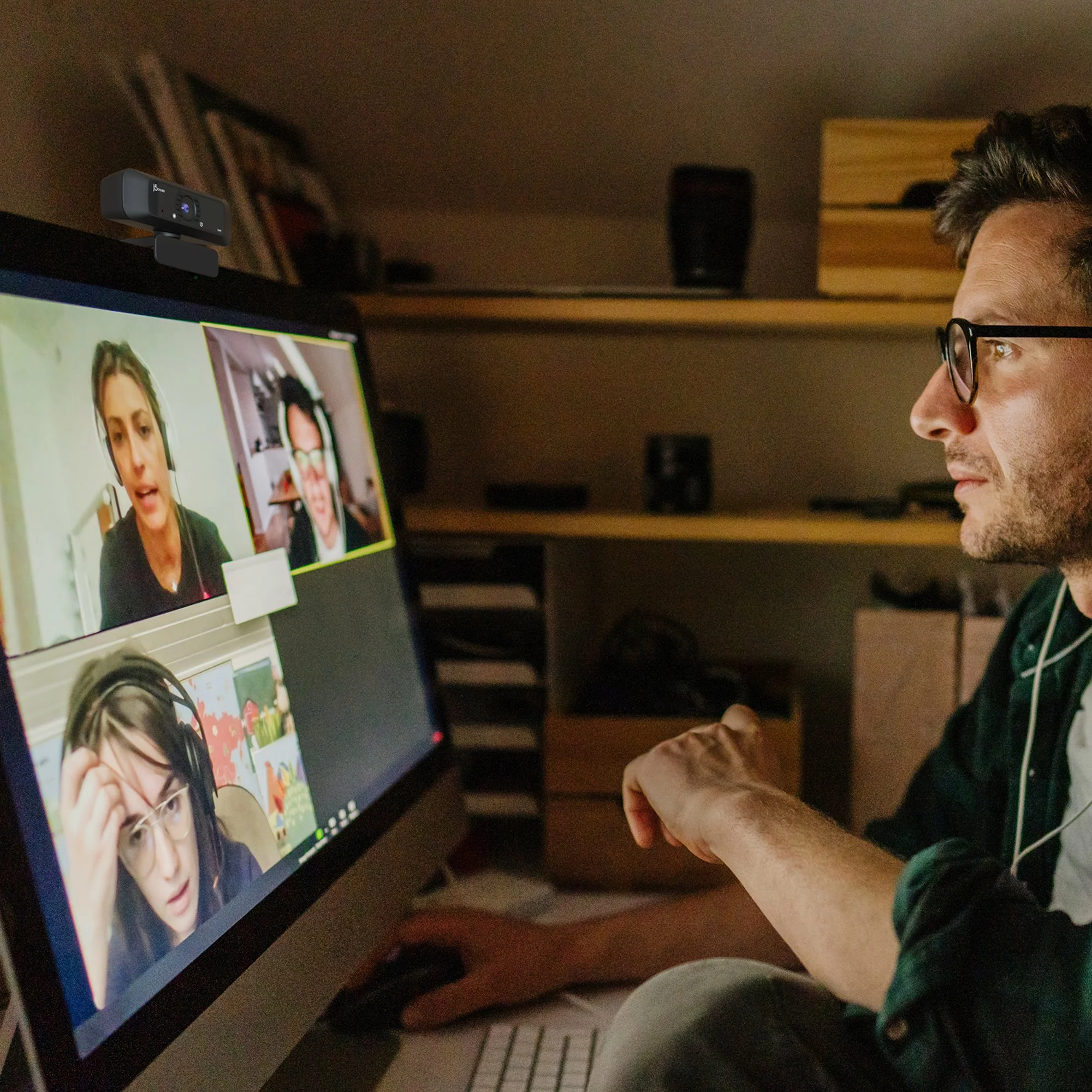 USB™ HD Webcam with 360° Rotation (Model: JVCU100) - Image 13