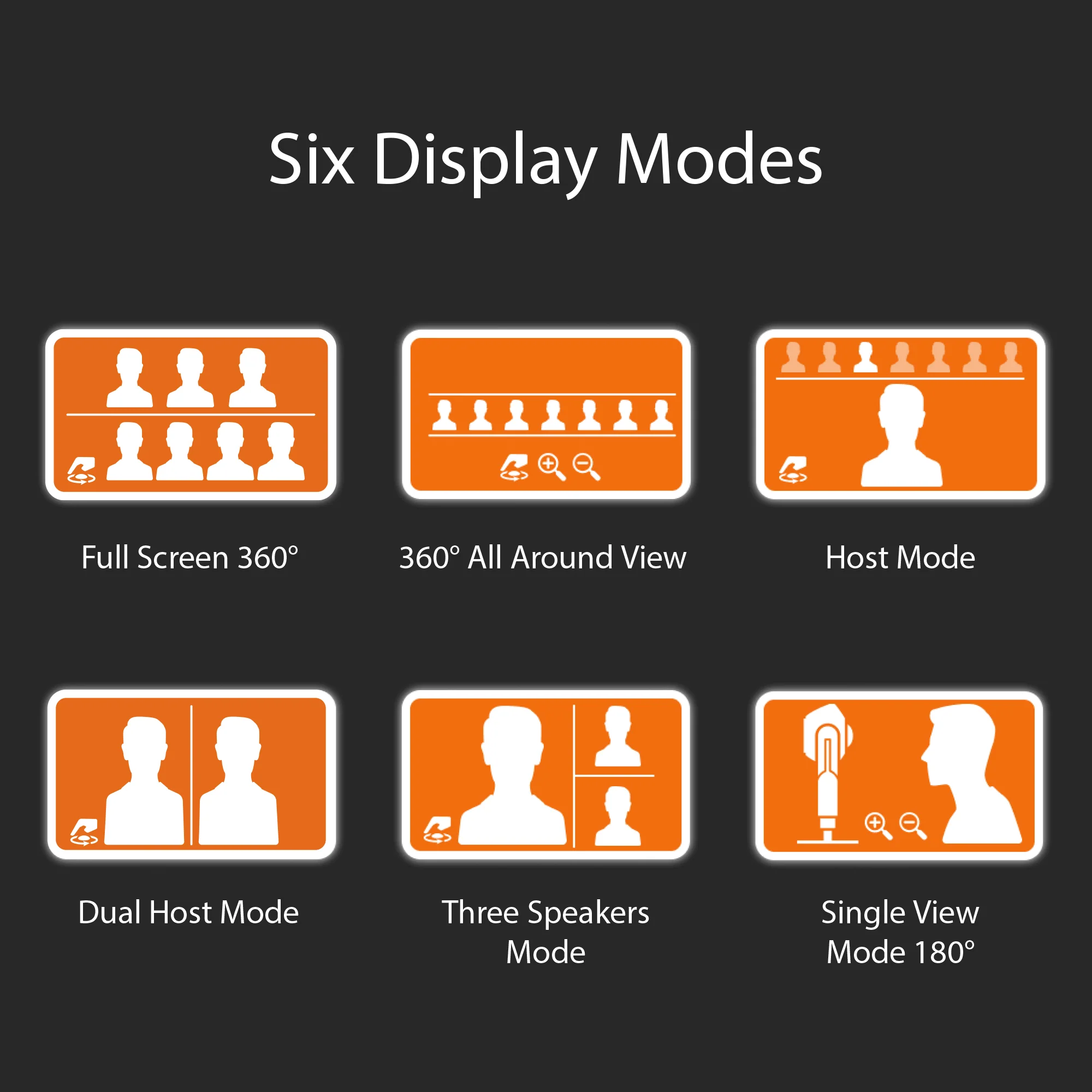 JVU368 360° AI-Powered Webcam with Speakerphone - Image 10