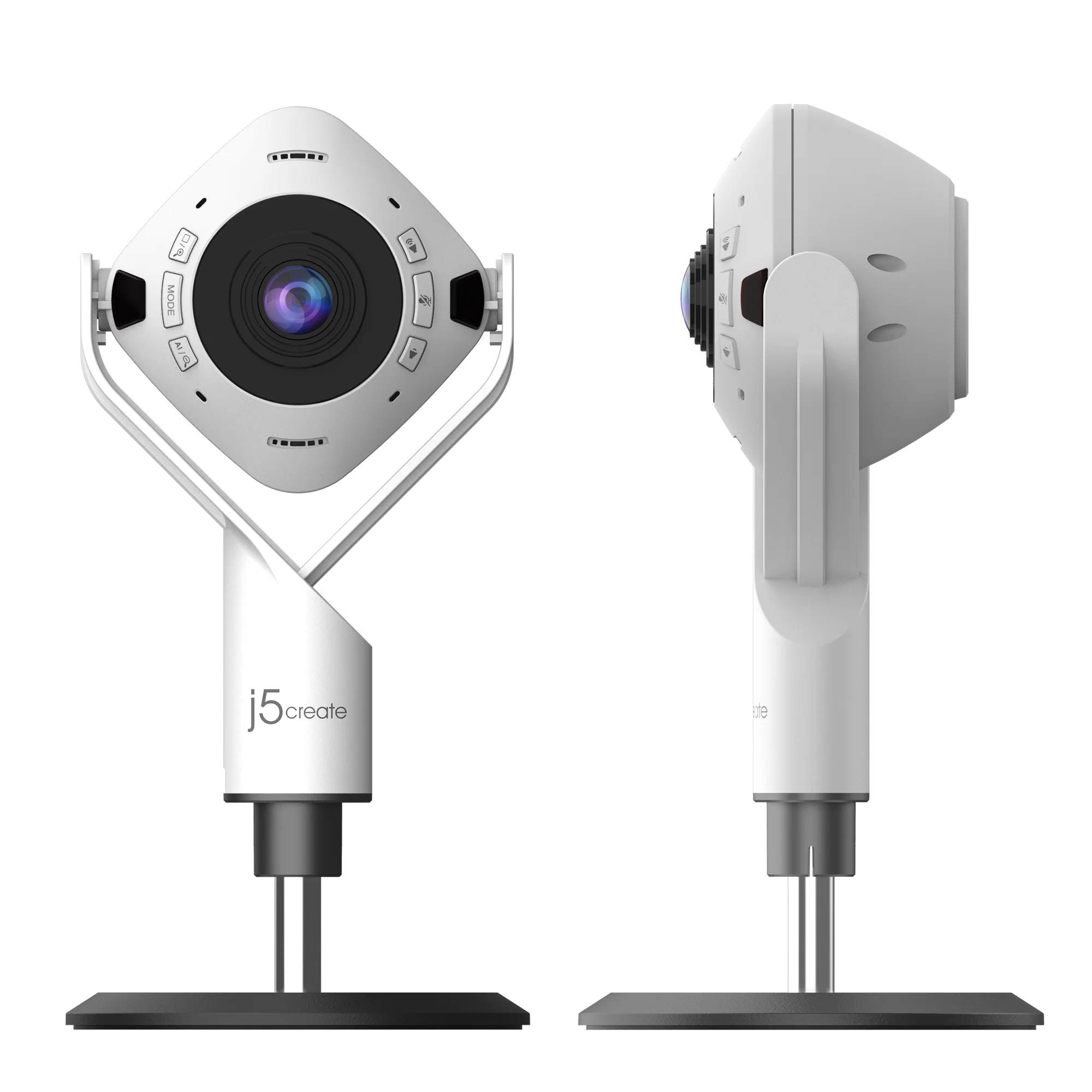 JVU368 360° AI-Powered Webcam with Speakerphone - Image 4